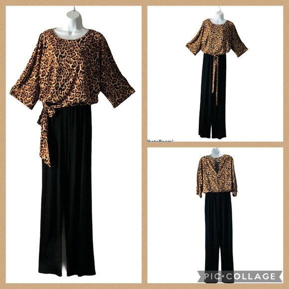 Tiana B. Women's Cold Shoulder Jumpsuit - Picture 1 of 5